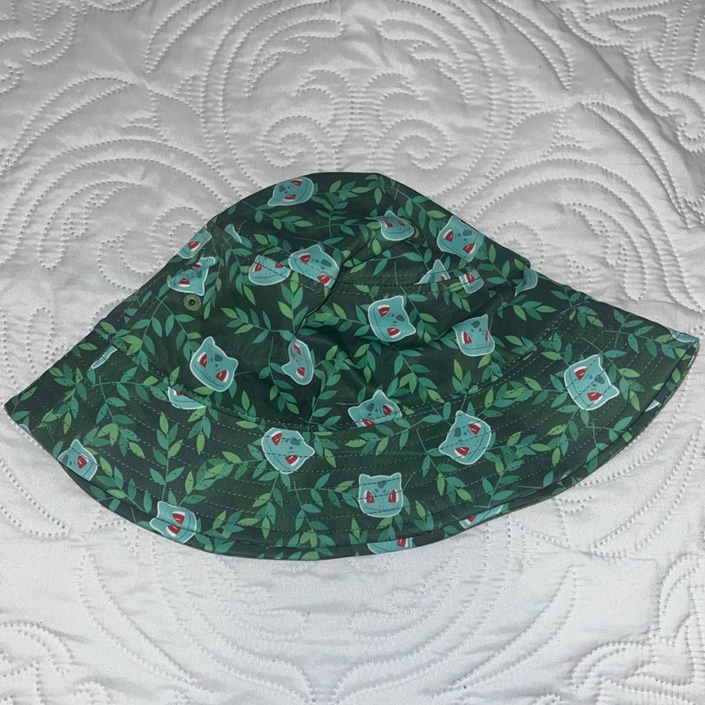 Pokemon Bulbasaur bucket hat
